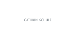 Tablet Screenshot of cathrinschulz.com